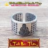 Nhẫn Bạc Phật Bản Mệnh Tuổi Đinh Mùi 1967 ( Guardian Buddha Jewelry ) - anh 1